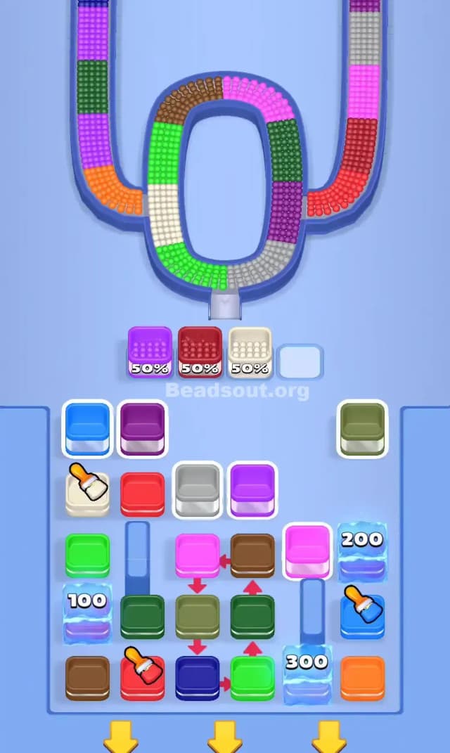 Beads Out Level 712 Solution 1