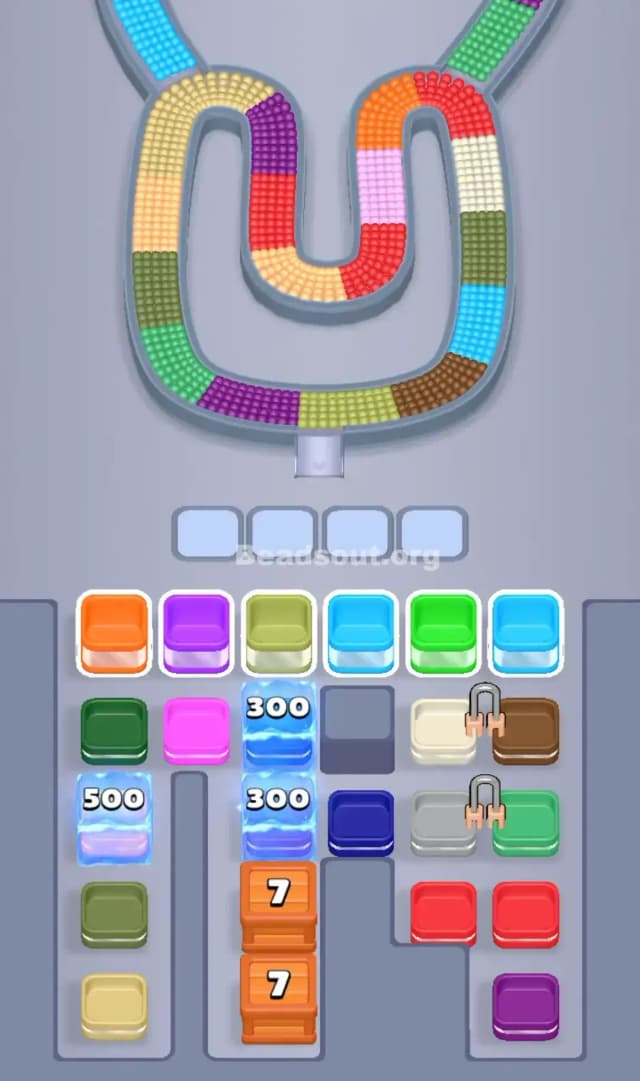 Beads Out Level 195 Gameplay