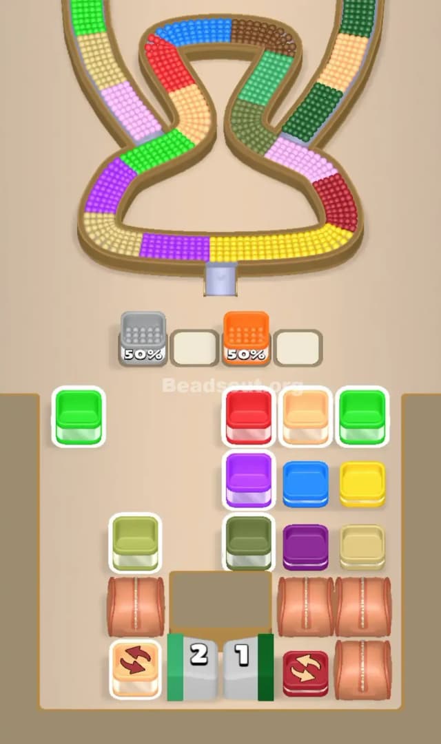 Beads Out Level 354 Solution 1