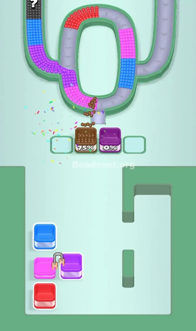 Beads Out Level 355 Solution 3