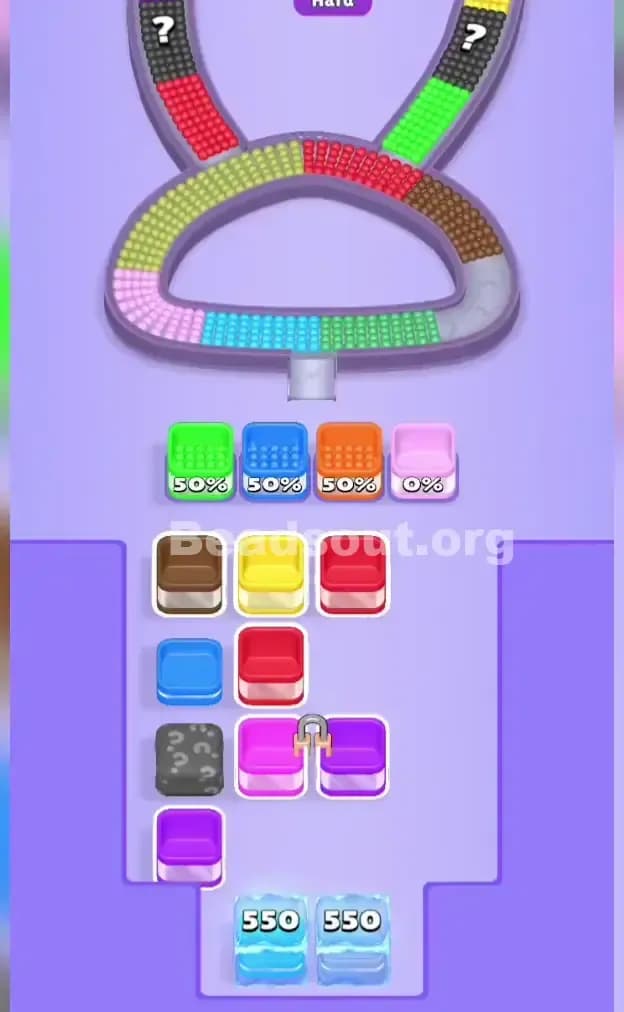 Beads Out Level 104 Solution 1