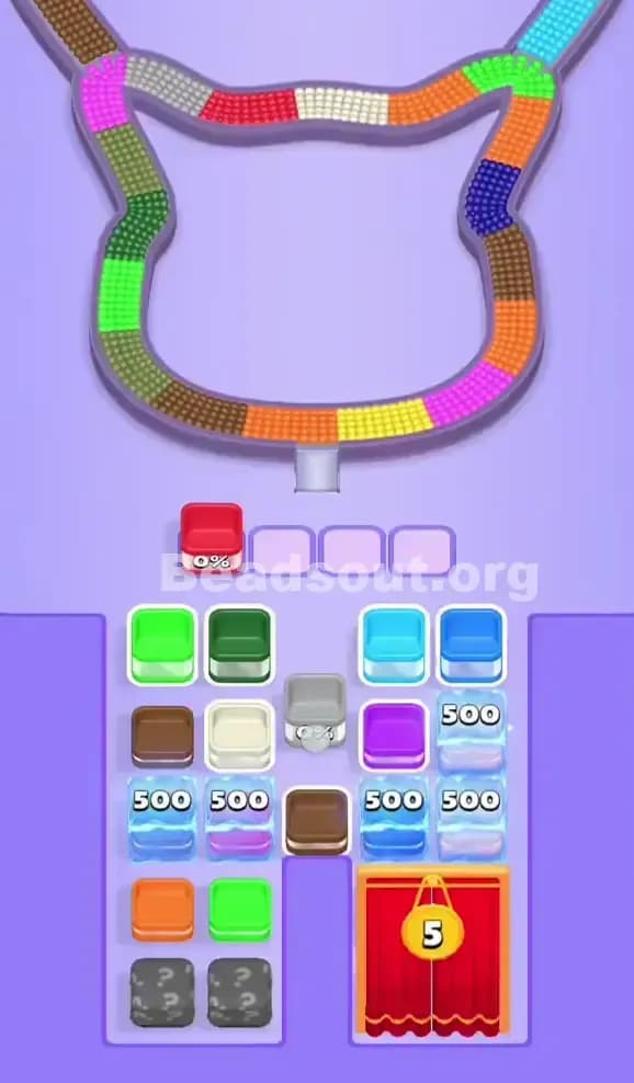 Beads Out Level 170 Gameplay