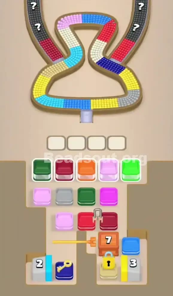 Beads Out Level 196 Screenshot