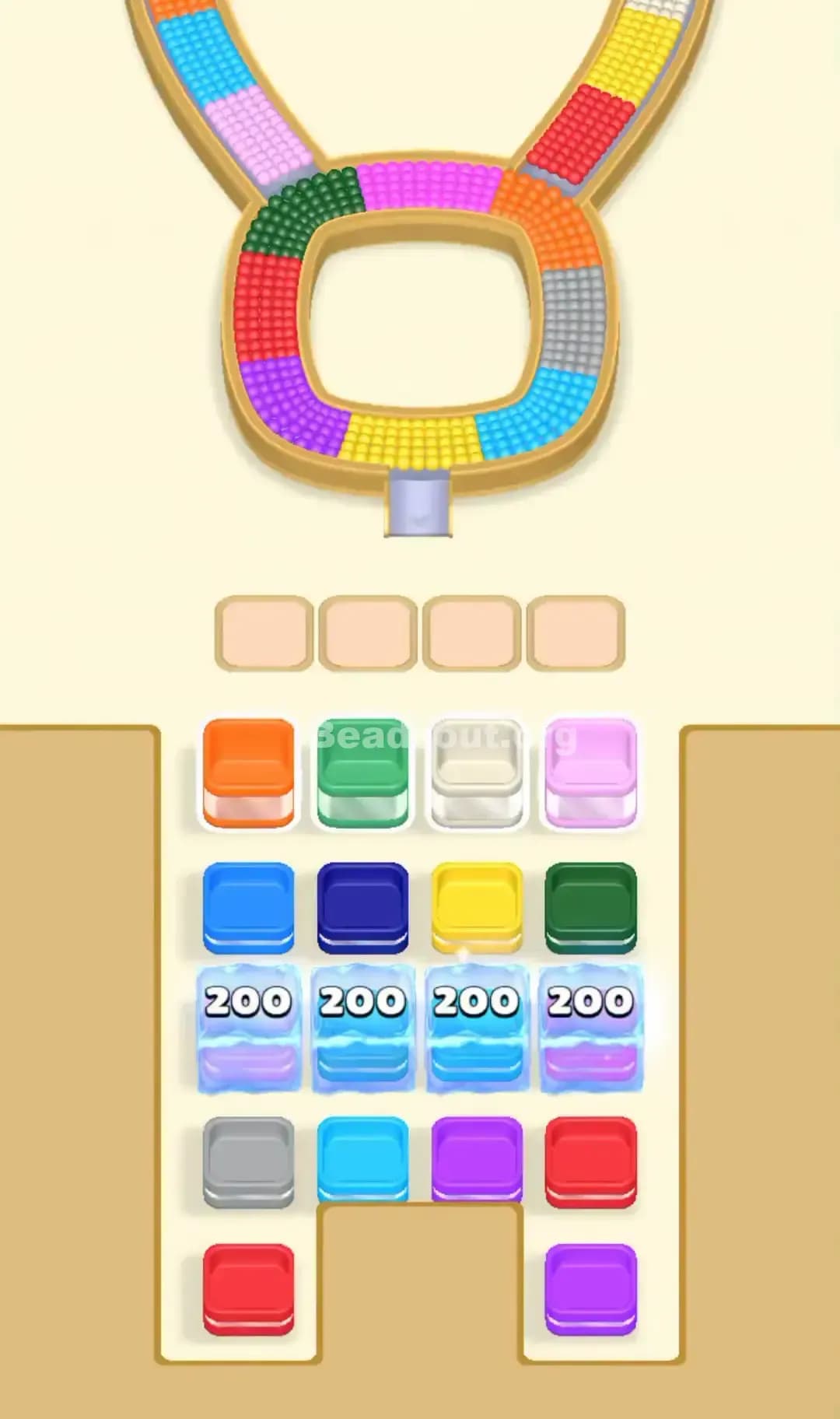 Beads Out Level 124 Screenshot