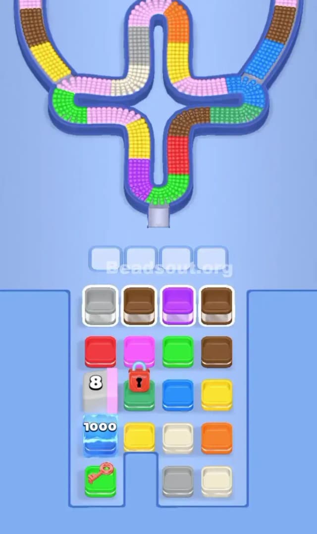 Beads Out Level 130 Gameplay