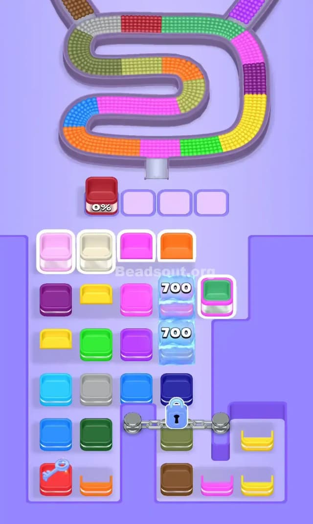 Beads Out Level 817 Gameplay