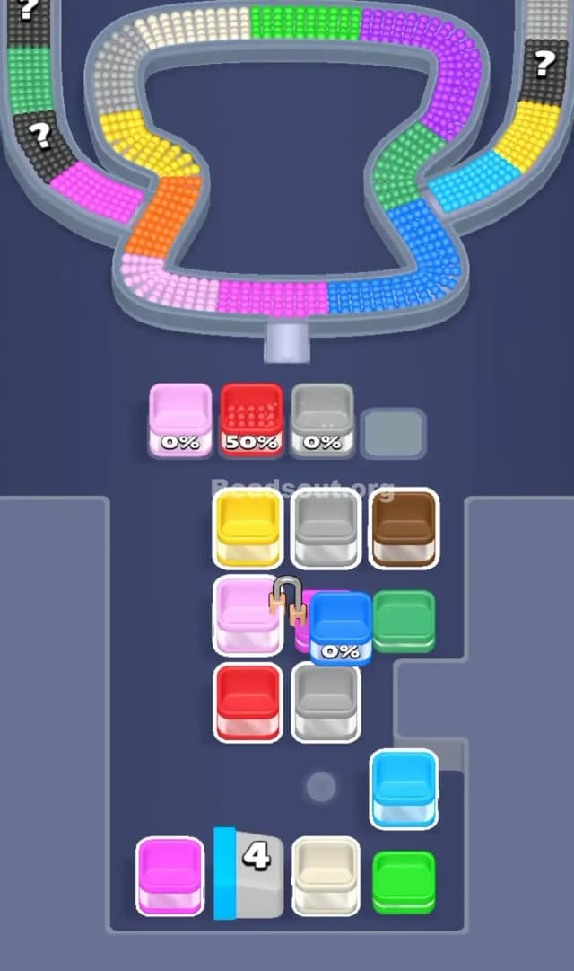 Beads Out Level 128 Solution 1