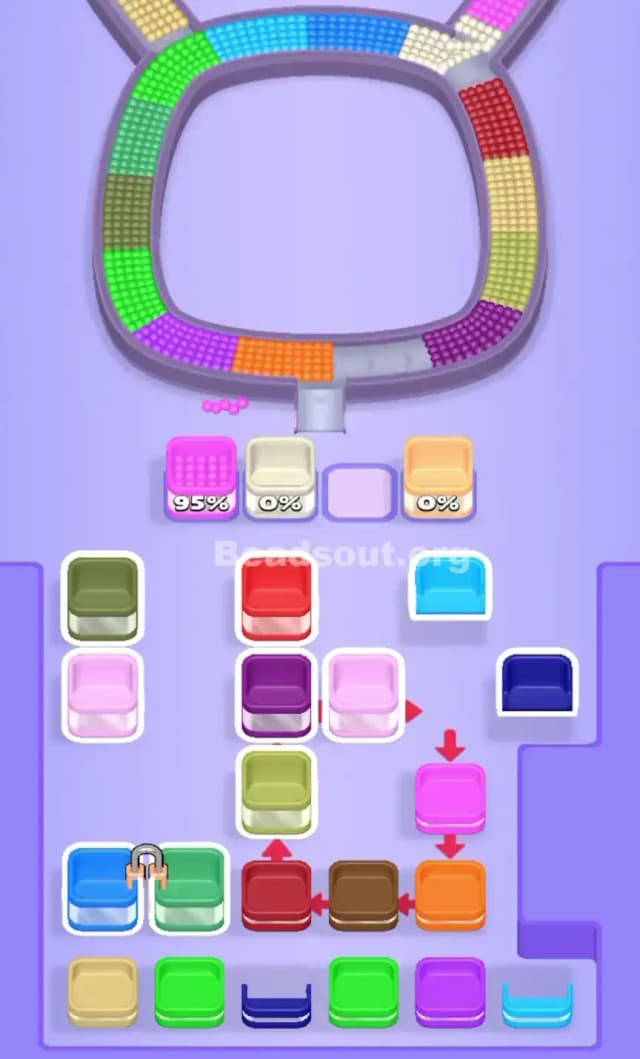 Beads Out Level 657 Solution 1