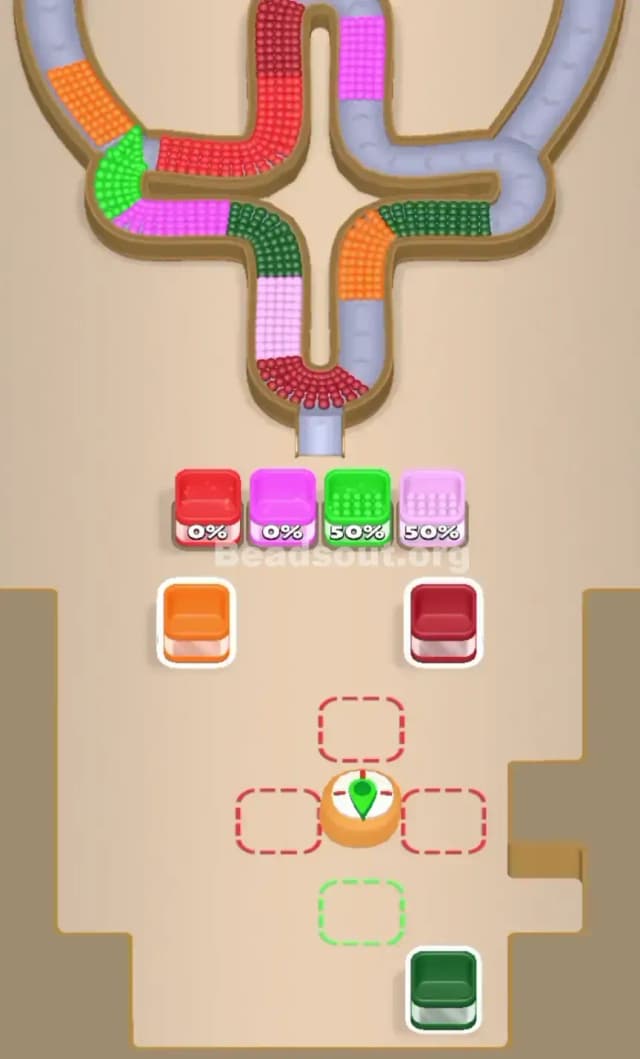 Beads Out Level 604 Solution 3