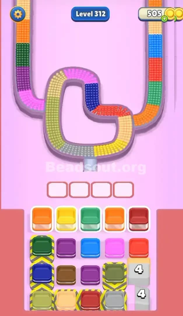 Beads Out Level 312 Gameplay