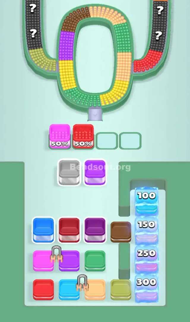 Beads Out Level 355 Solution 1