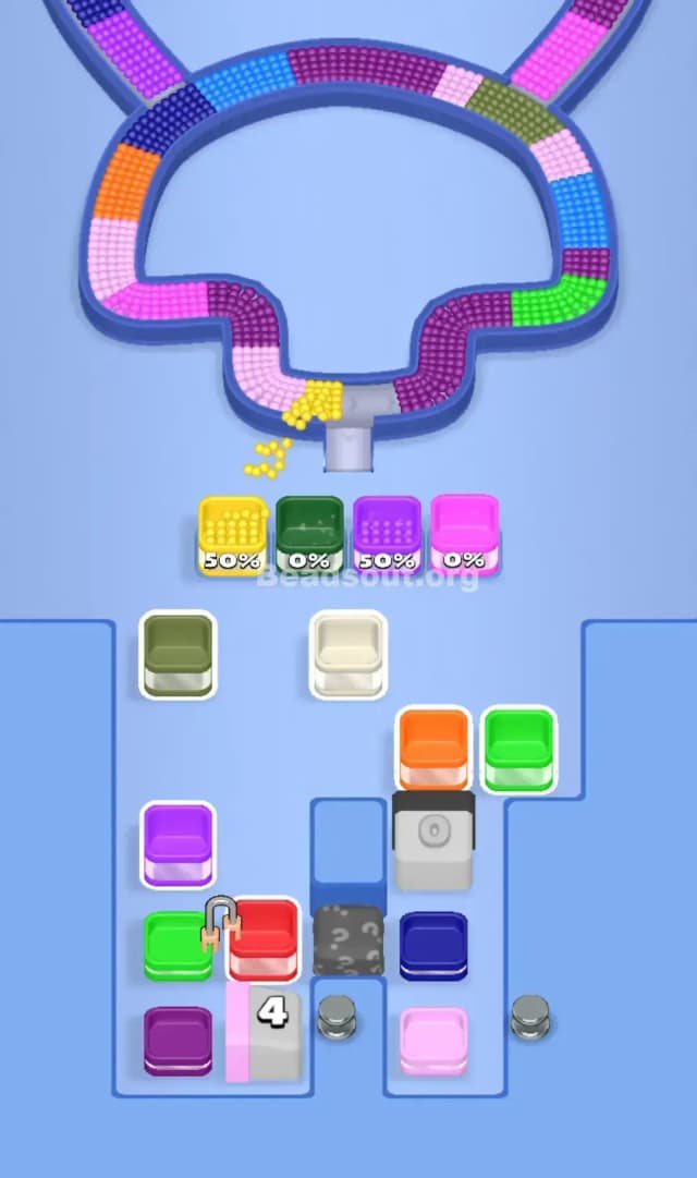 Beads Out Level 204 Solution 2