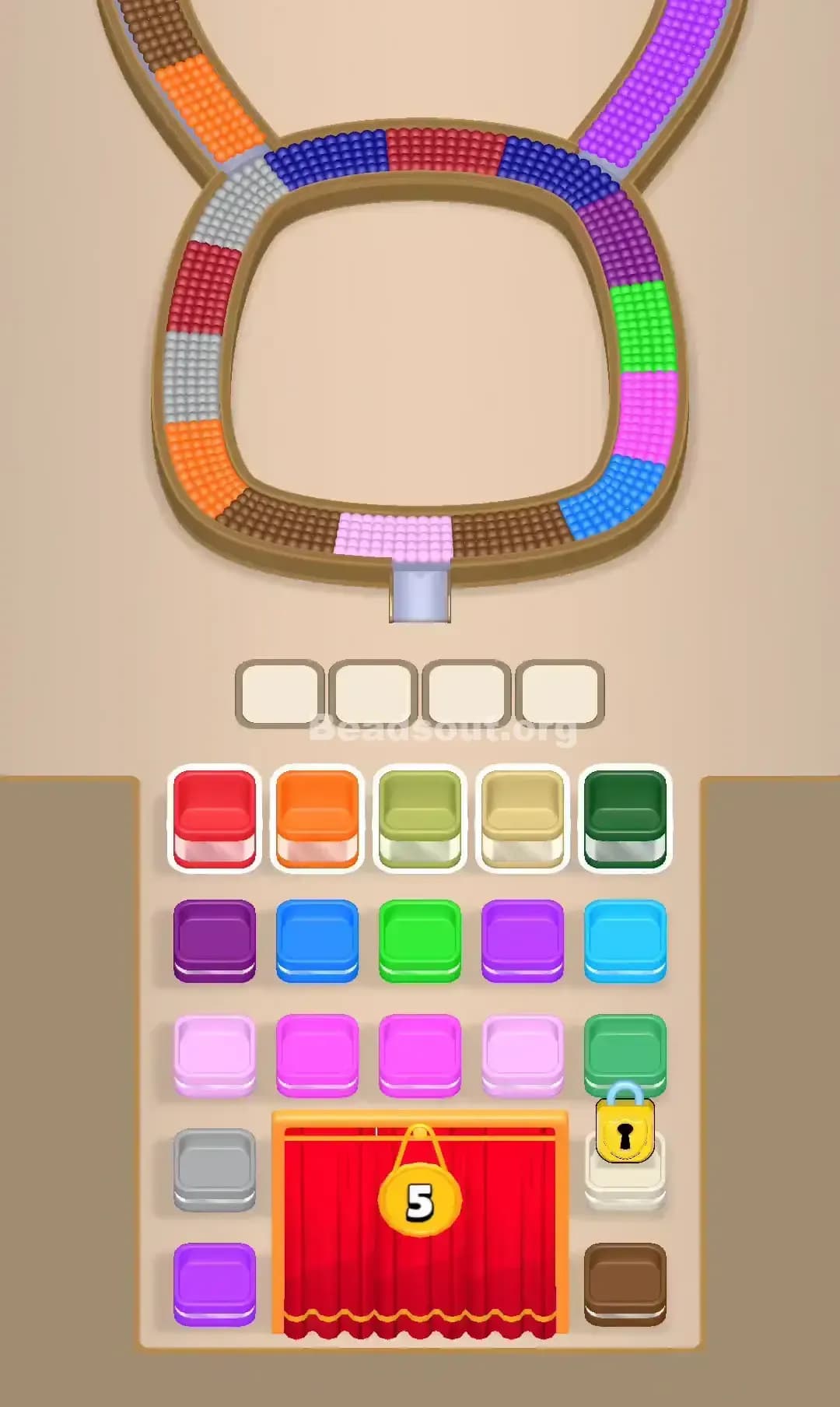 Beads Out Level 872 Screenshot