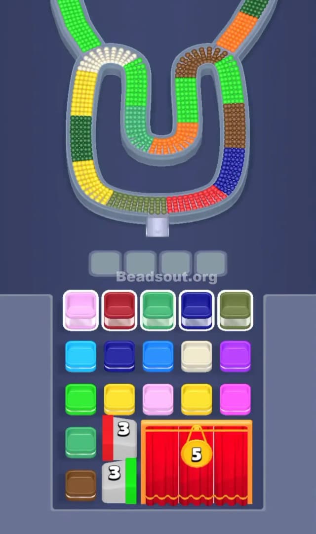 Beads Out Level 174 Gameplay