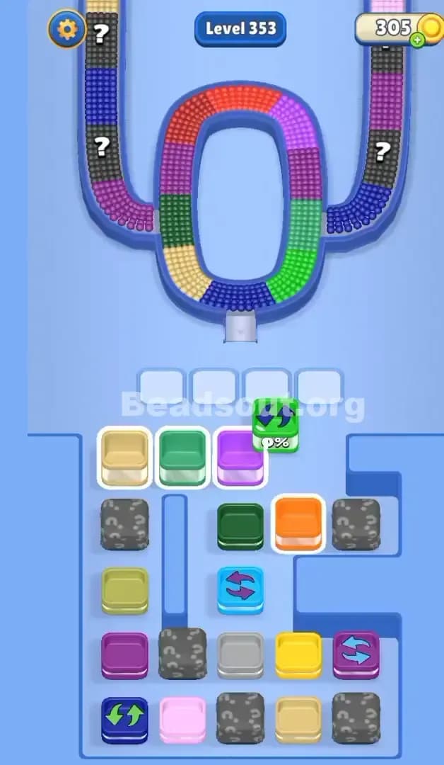 Beads Out Level 353 Screenshot
