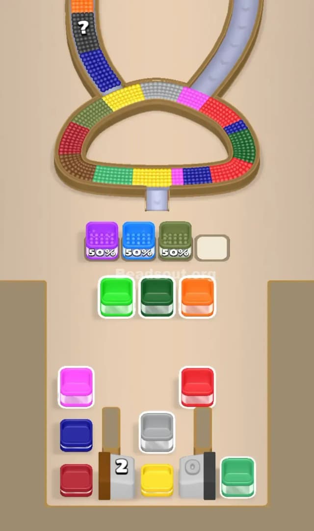 Beads Out Level 199 Solution 2
