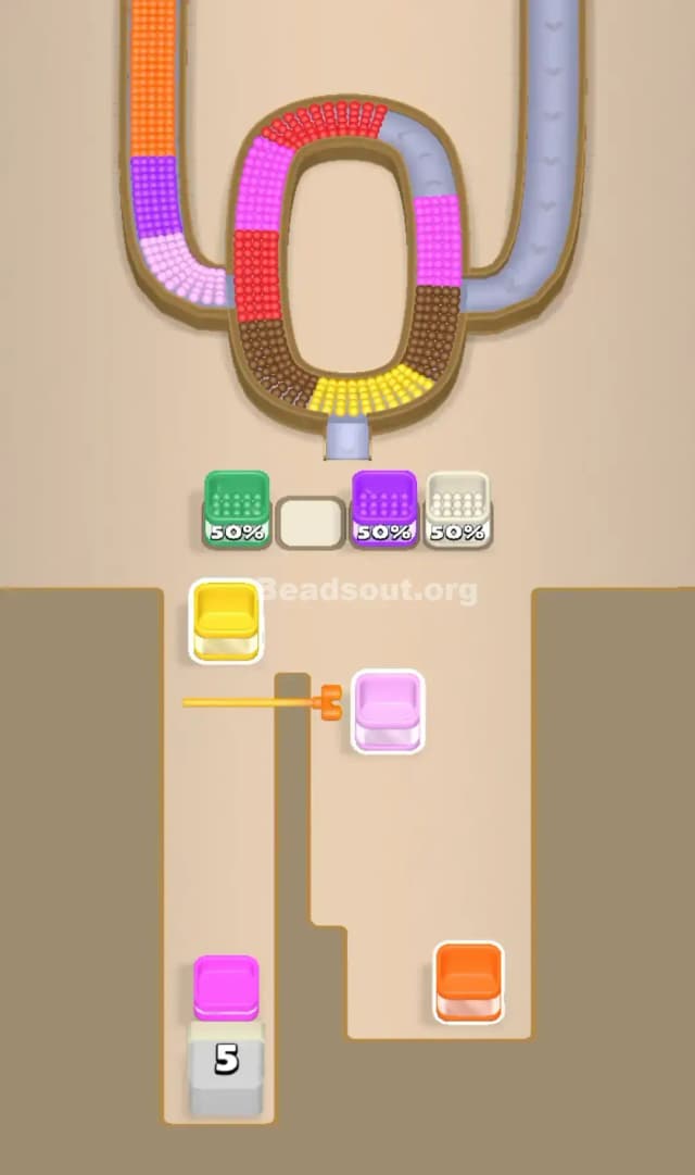 Beads Out Level 235 Solution 2