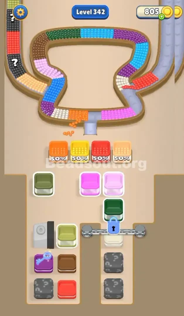 Beads Out Level 342 Solution 2