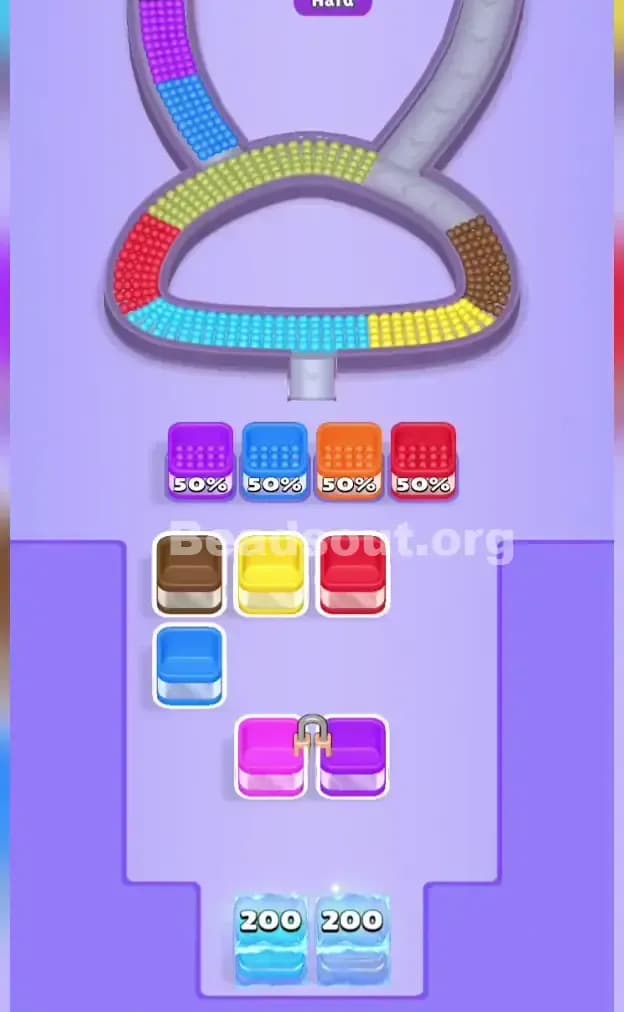 Beads Out Level 104 Solution 2