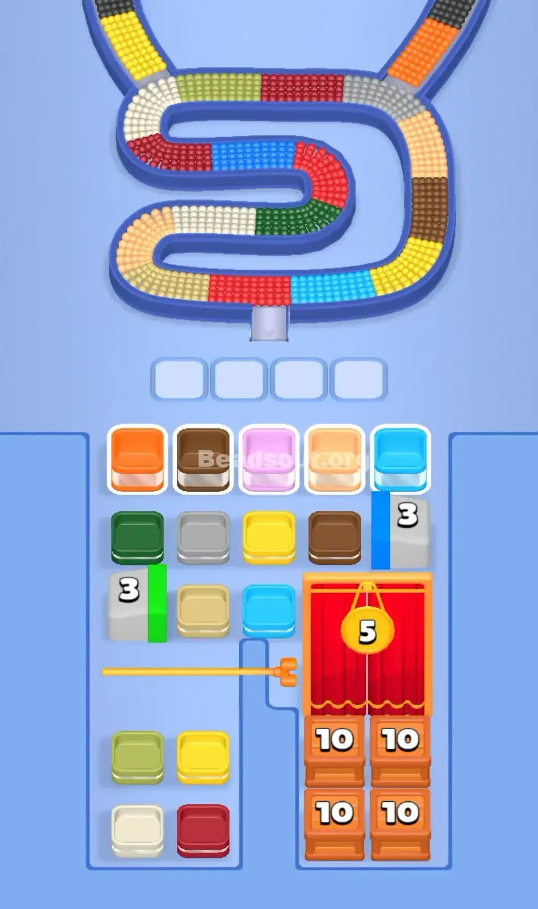 Beads Out Level 343 Screenshot