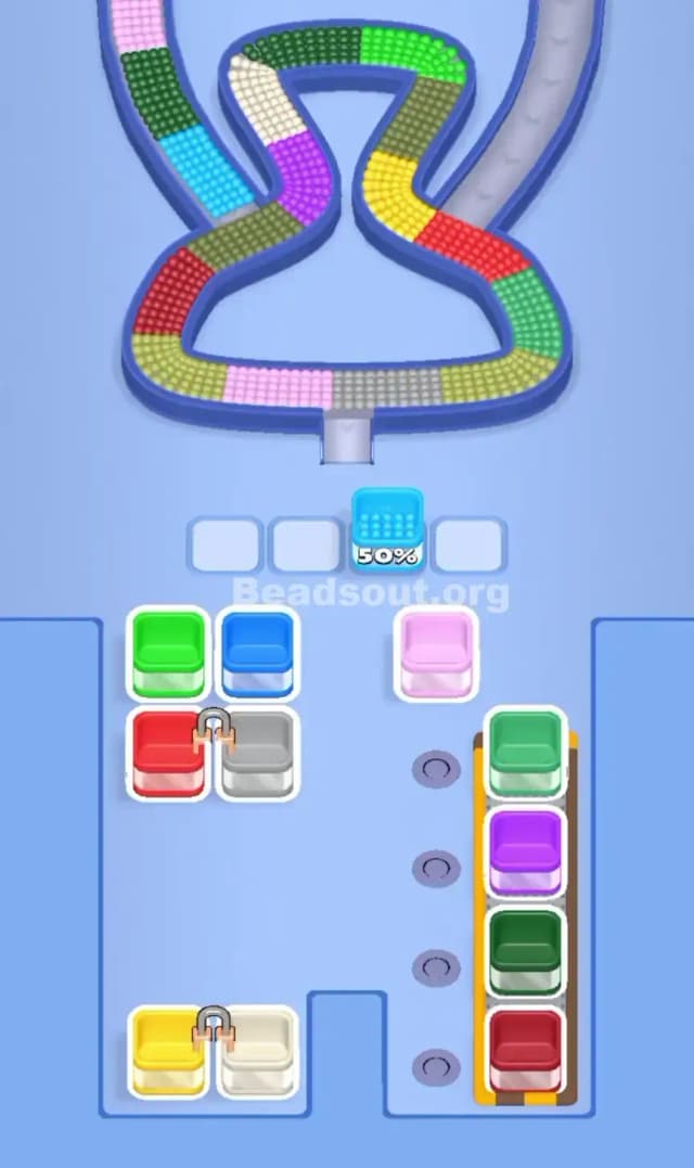 Beads Out Level 401 Solution 2