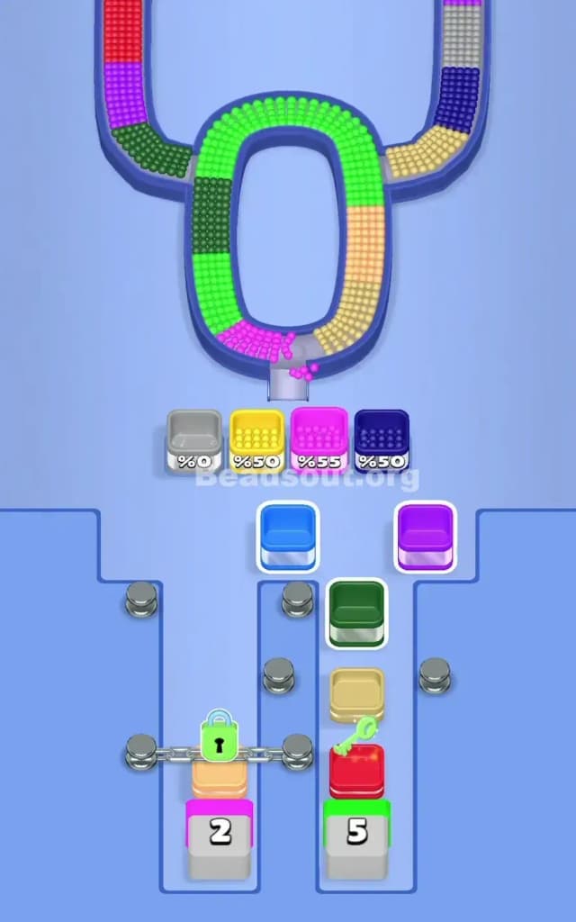 Beads Out Level 208 Solution 1