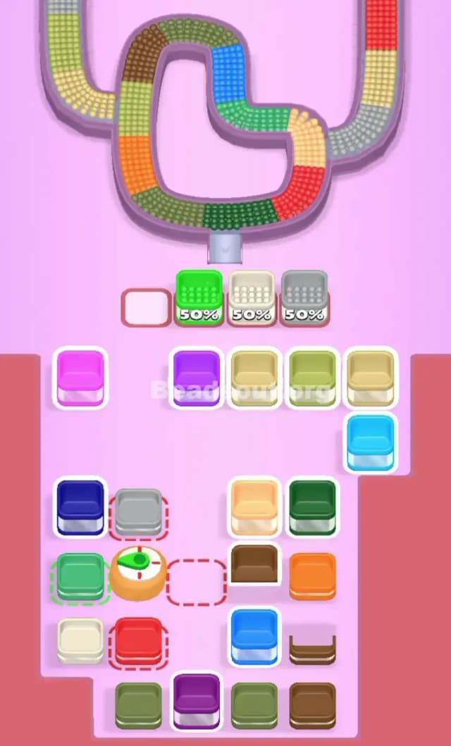 Beads Out Level 677 Solution 1