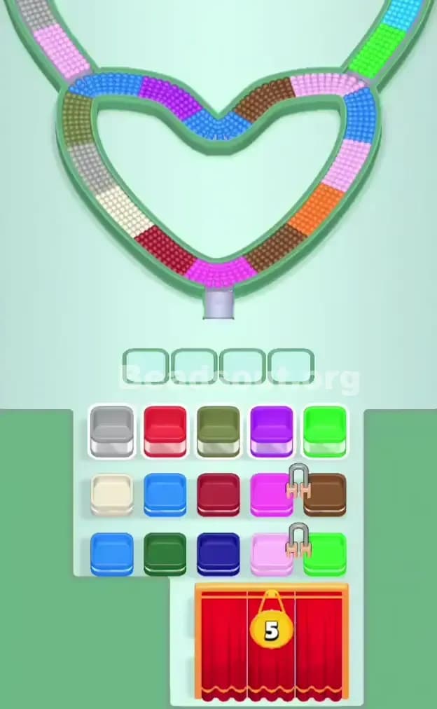 Beads Out Level 158 Gameplay