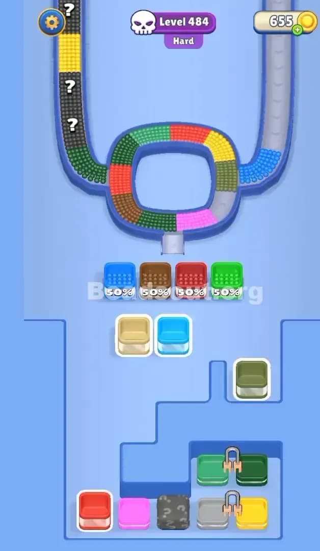 Beads Out Level 484 Solution 2