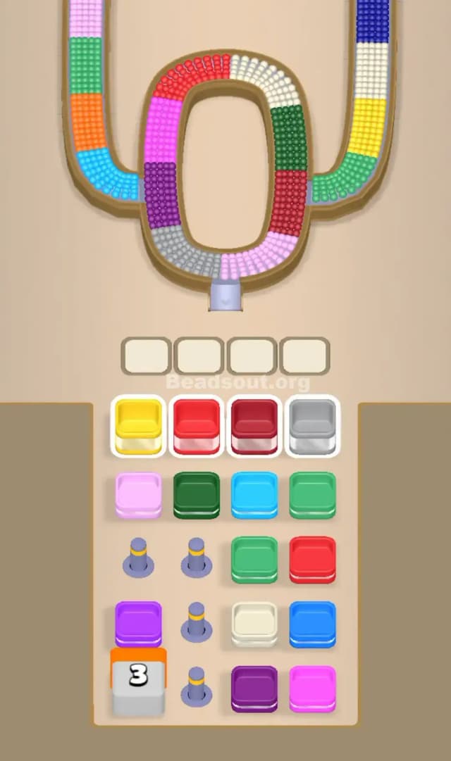 Beads Out Level 445 Gameplay