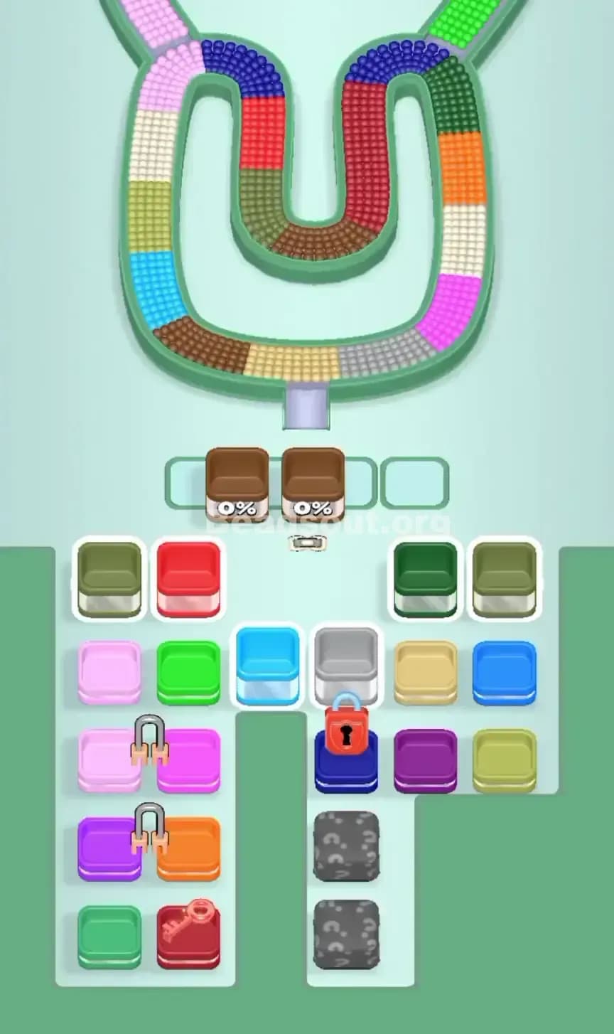 Beads Out Level 457 Screenshot