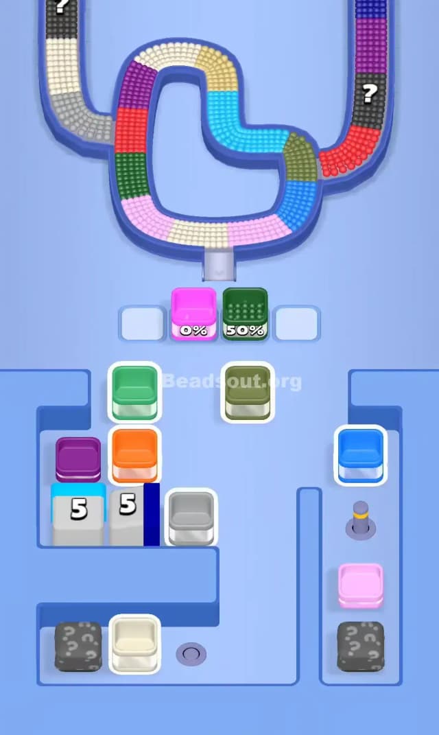 Beads Out Level 800 Solution 1