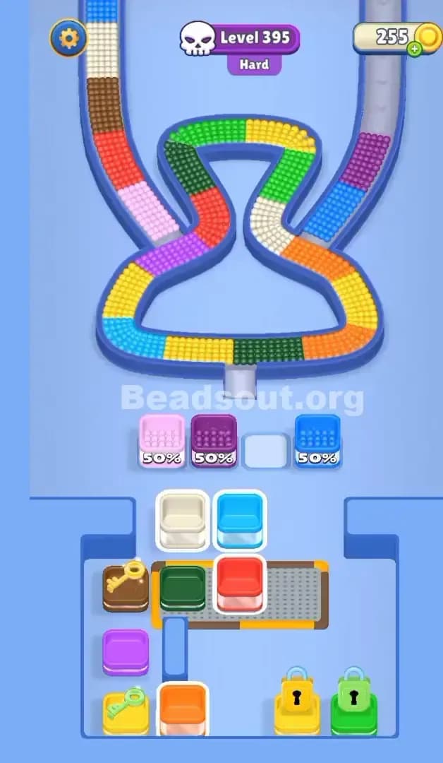 Beads Out Level 395 Solution 2