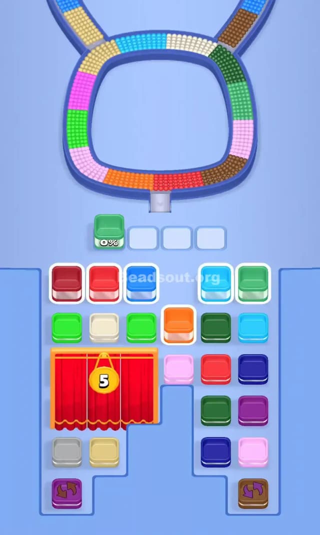 Beads Out Level 740 Gameplay