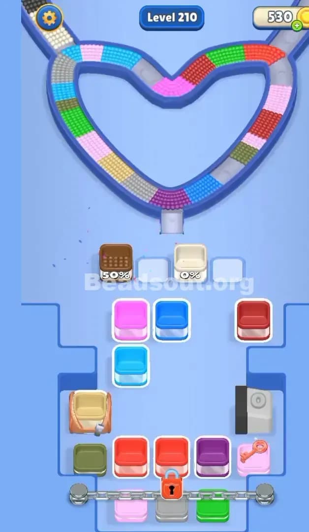 Beads Out Level 210 Solution 2