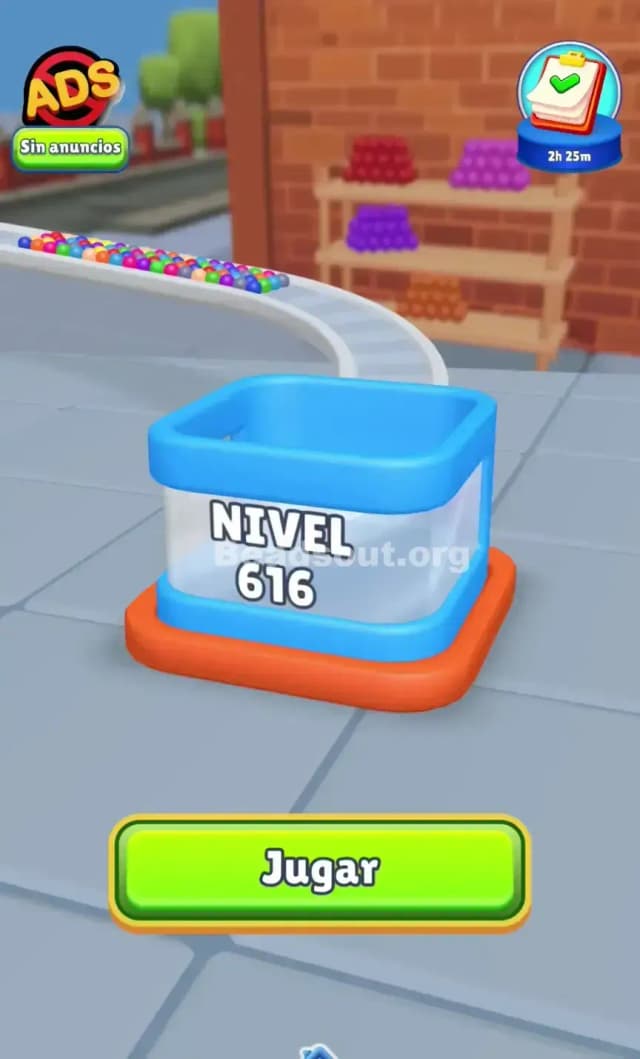 Beads Out Level 616 Solution 3