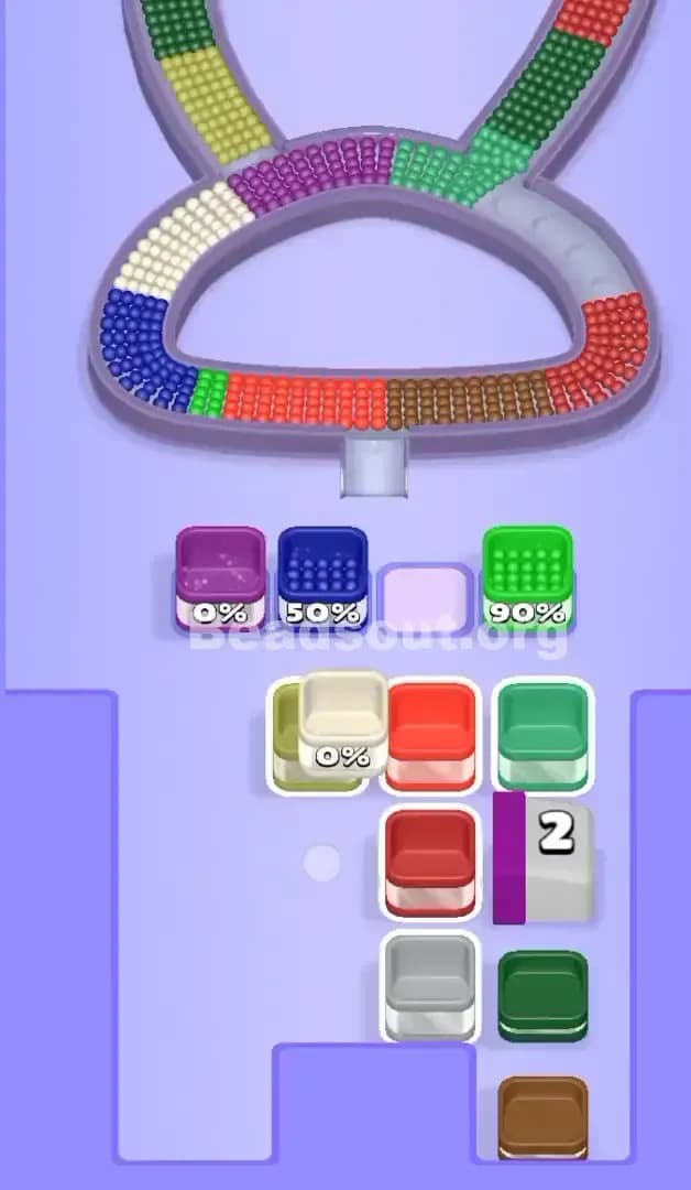 Beads Out Level 38 Solution 1