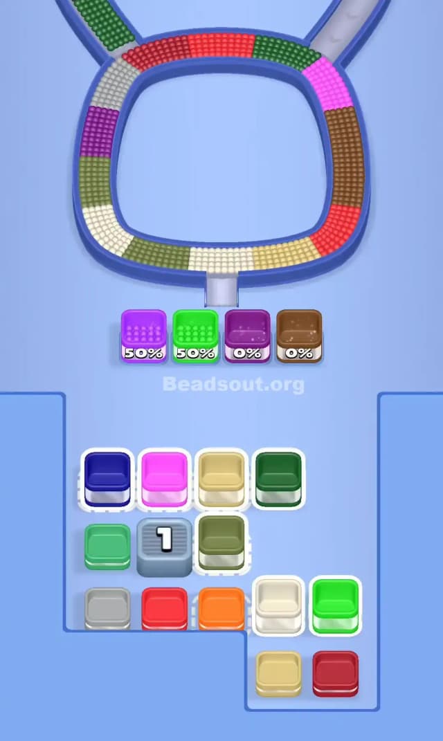 Beads Out Level 825 Solution 2