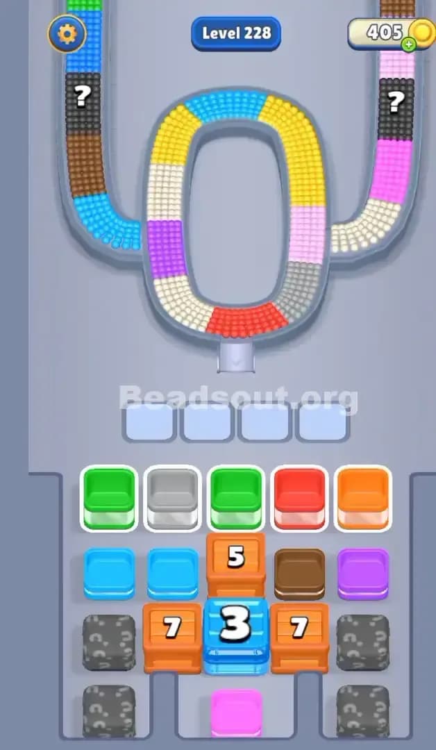 Beads Out Level 228 Screenshot