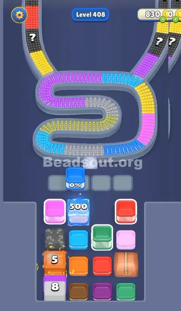 Beads Out Level 408 Gameplay