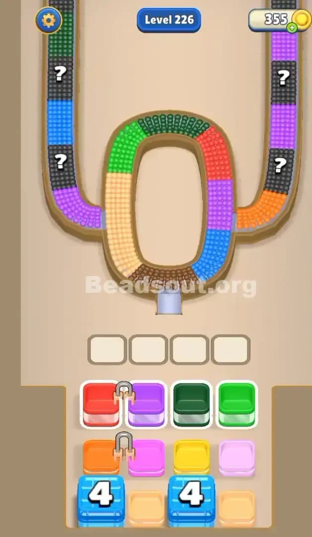 Beads Out Level 226 Gameplay