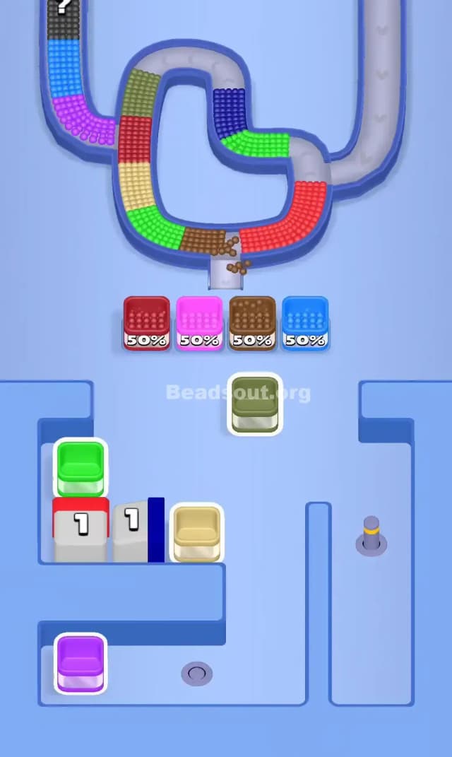 Beads Out Level 800 Solution 3