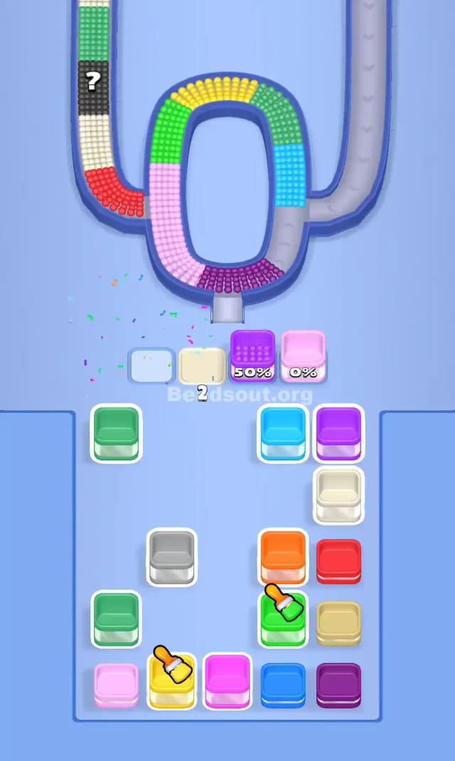 Beads Out Level 720 Solution 2