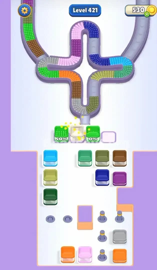 Beads Out Level 421 Solution 2