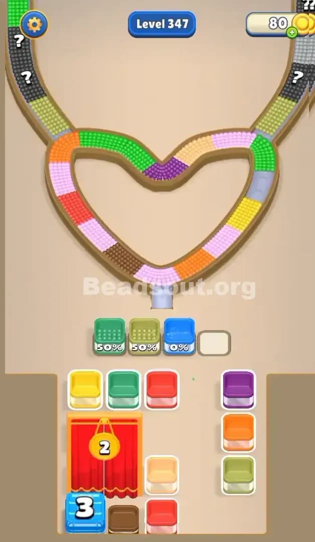Beads Out Level 347 Screenshot