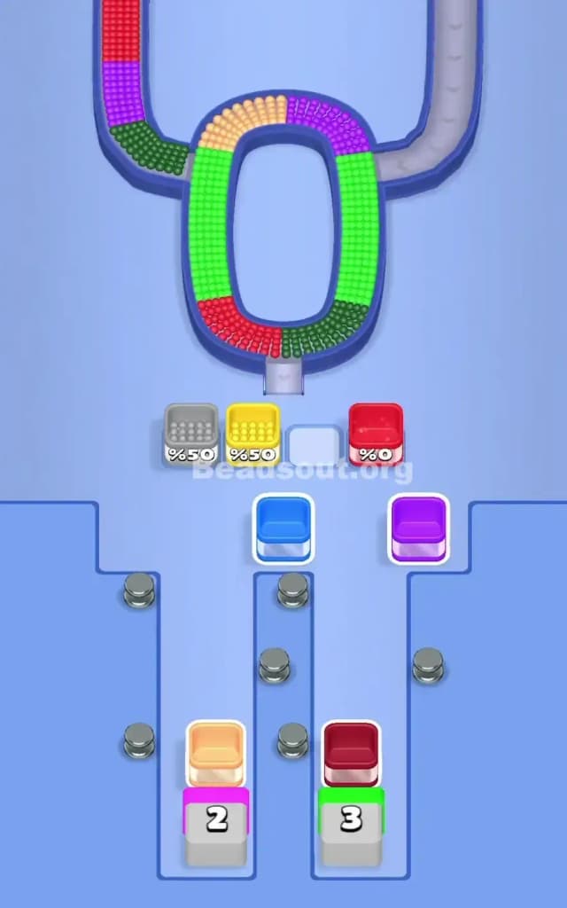 Beads Out Level 208 Solution 2