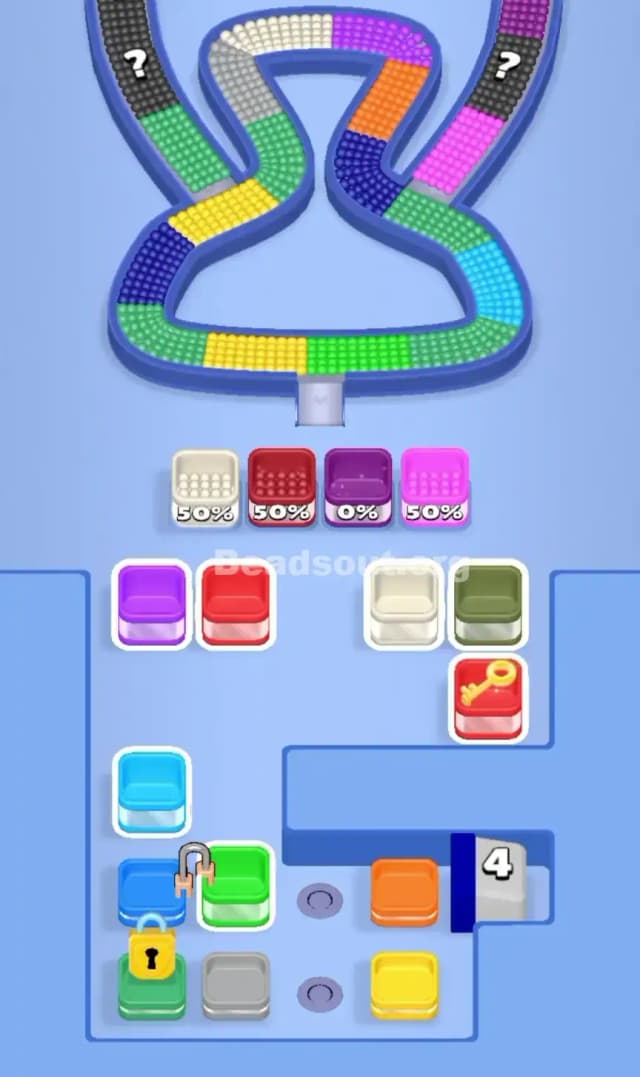 Beads Out Level 422 Solution 1