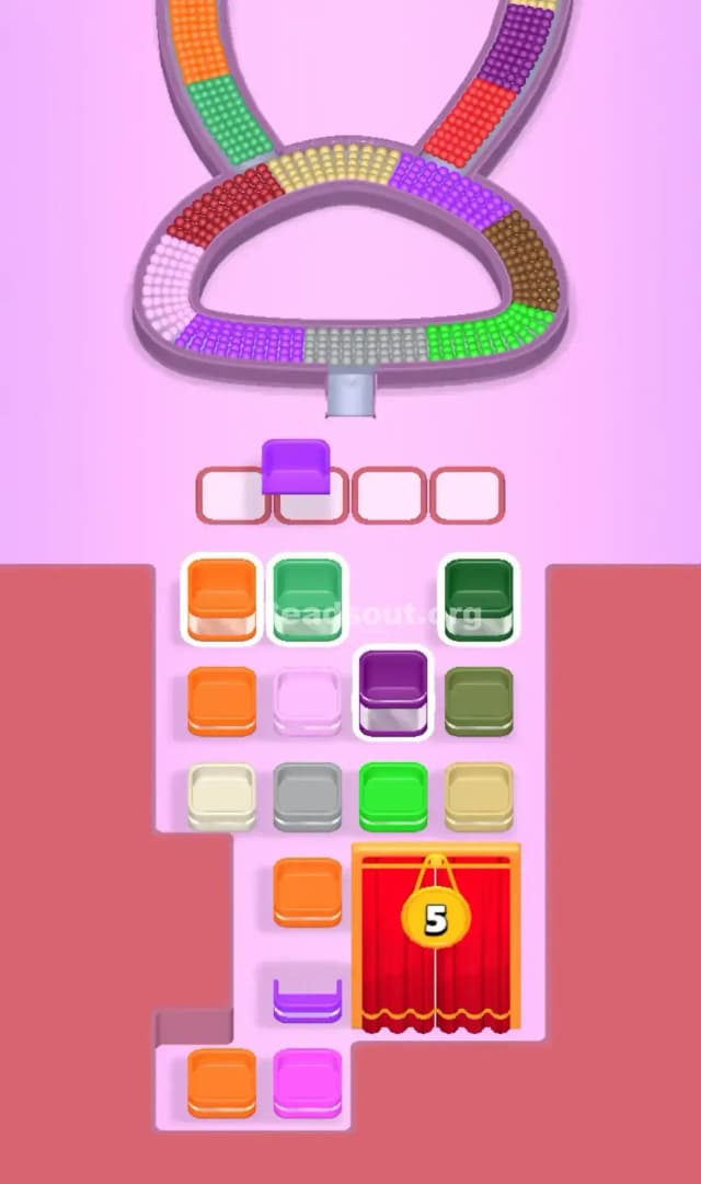 Beads Out Level 459 Gameplay