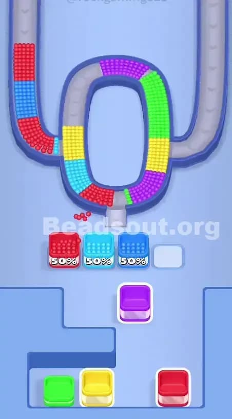 Beads Out Level 23 Solution 2