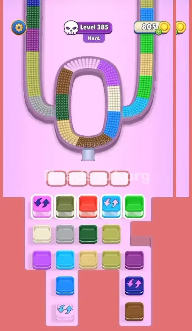 Beads Out Level 385 Screenshot